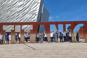 Belfast: Wycieczka piesza po dzielnicy Titanic