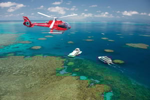 Cairns: Great Barrier Reef Cruise & 10 Minute Helicopter