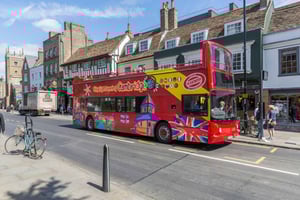 Cambridge: City Sightseeing Hop-On Hop-Off Bus Tour