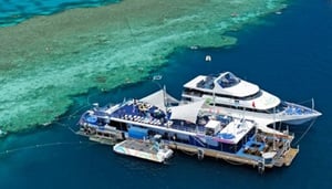 Cruise Whitsundays - Suuri valliriutta ja saaret