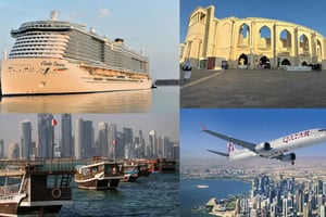 Doha stadsvandring och Dhow-båt AIDA/MSC/COSTA/CRUISE Passagerare