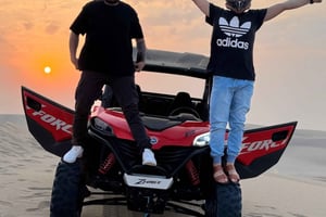 Doha: excursión al mar interior con diversión en las dunas y sandboarding.