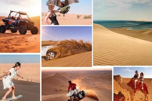 Doha: safari, kameelrit, sandboarden en tour naar de binnenzee