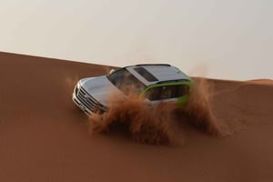 Dubai: Rode Duinen Safari, Quad Bike, Kamelenrit, BBQ Diner