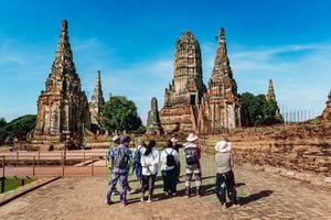 Da Bangkok: tour guidato dei templi di Ayutthaya con pranzo
