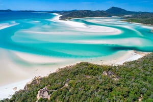 Vanuit Daydream: Whitsundays en Whitehaven cruise van halve dag