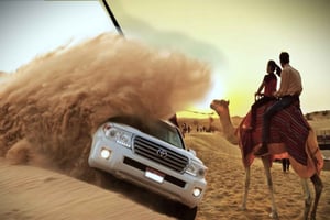From Doha: Full-Day Desert Safari, Camel Ride & Dune Bashing