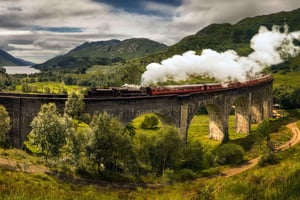 Z Glasgow: Glenfinnan, Loch Lomond i Highlands