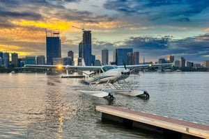 Au départ de Perth : Vol en hydravion vers l'île de Rottnest avec déjeuner