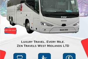 Fra Wolverhampton eller Walsall: Winter Wonderland-busrejse