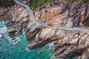 Hainan: Wuzhizhou-saari + lauttalippu meno-paluu (aikuiset)