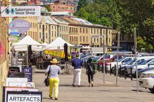 ホバート：3時間の市内観光ツアー