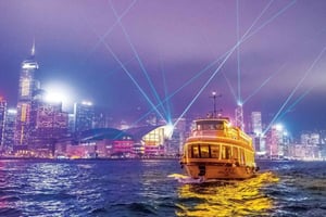 Hong Kong: Victoria Harbor Symphony Onbeperkte Rondvaart