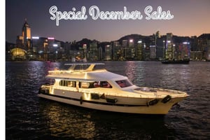 Hong Kong: Crociera serale del porto di Victoria con bevande