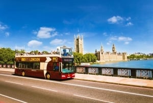 Londres : visite en bus à arrêts multiples avec croisière fluviale en option