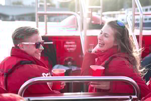 London: River Thames Sunset Speedboat Experience med drink