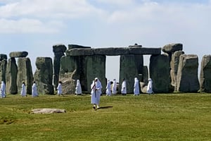 Londen: Stonehenge en Woodhenge privétour met zwarte taxi