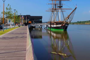 New Ross, Wexfordin kreivikunta: Dunbrody Famine Ship Experience