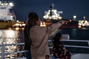 Ньюкасл: ужин на корабле с живой музыкой