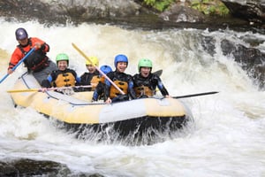 Pitlochry, Schotland: Zomer wildwaterrafttocht