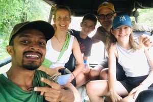 Sri Lanka Anuradhapura Wilpattu nasjonalpark guidet safari