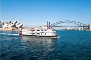 Sydney: lunchboottocht op eerste kerstdag met drankjes