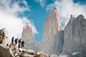 Torres del Paine: W Circuit in Mountain Refuge (Open Group)