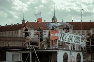 Varsóvia: cruzeiro no rio Vístula a bordo do navio Kurka Wodna