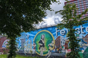 Väst-Belfast – rundvandring med tysktalande politisk guide