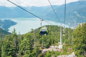 Dagtrip naar Whistler, Sea to Sky Gondola en Shannon Falls