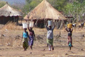 Livingstone: Mukuni Village Guided Tour with Pickup