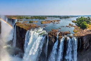 Victoriafälle und Besuch des Dorfes Mukuni