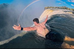 Falls Guided Combo Tour • Devil’s Pool • Village. Look out