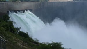 Kariba Dam Wall