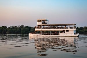 Livingstone: Zambezi rivier boottocht bij zonsondergang
