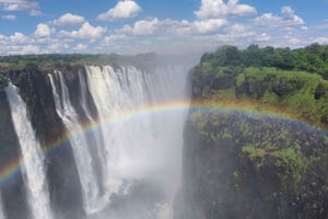 Victoriawatervallen & helikoptervlucht