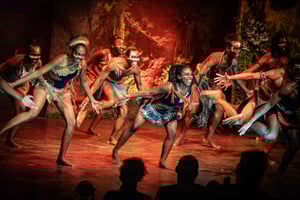 Victoria Falls:Theatre Simunye The Spirit of Africa,Zimbabwe