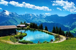 Von Zürich: Engelberg Tagestour mit dem Auto mit Zwischenstopp in Luzern