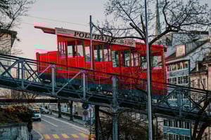 UBS Polybahn: соединение Zürich Central и Zürich Polyterrasse