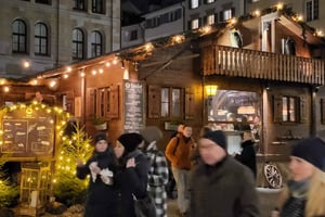 Тур по рождественскому рынку Цюриха