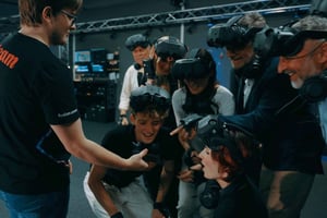 Zürich: Fusion Arena Hyper Reality VR -kokemus