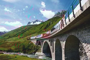 Glacier Express, Swiss Alps & Lucerne Tour | From Zurich