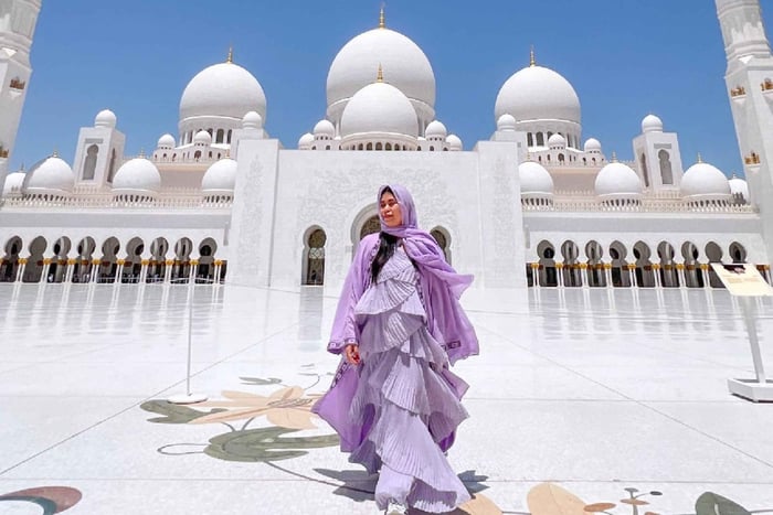 Abou Dabi : Grande Mosquée, Musée National Zayed et Louvre