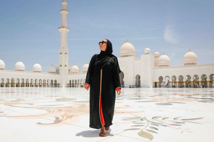 Abu Dhabi : Visite de la Grande Mosquée Sheikh Zayed avec photographe