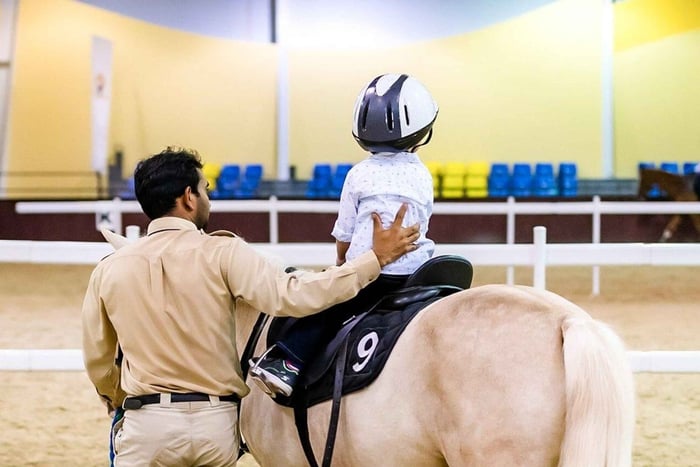 Abu Dabi: experiencia de paseo en poni en Al Forsan