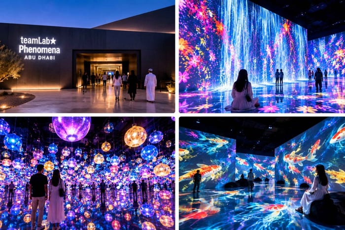 Blue Mosque & teamLab Phenomena Tour with Entry