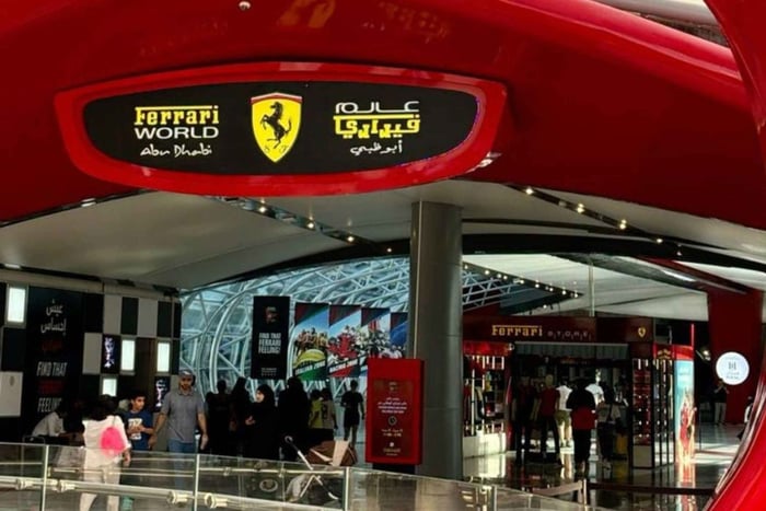 Ferrari World private tour SUV with Entry Tickets
