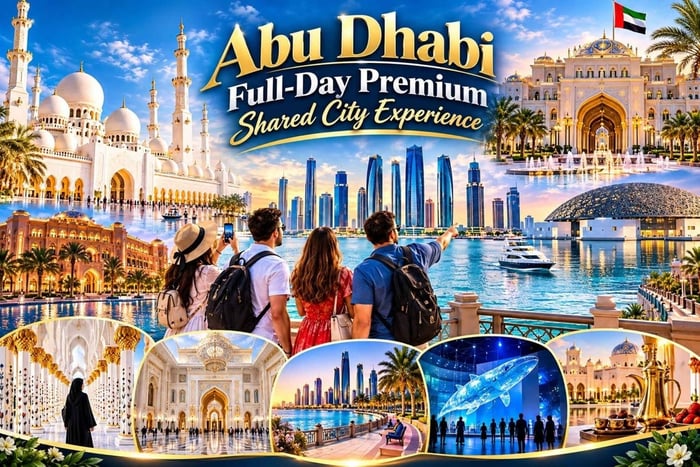 From Dubai: Abu Dhabi Full-Day Tour with Hotel Pickup