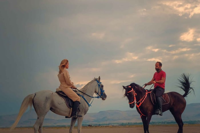 Private Desert Horseback Ride with Dinner for 2