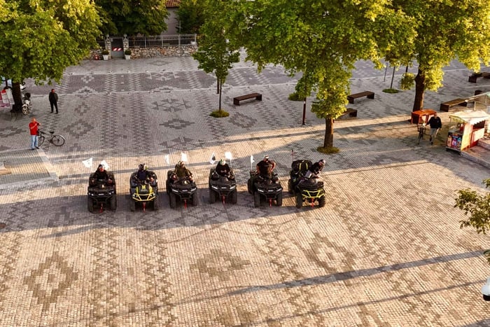 ATV-tour van 3 uur in Shkoder: Shkodra-meer-Shiroke-Tarabosh-heuvel